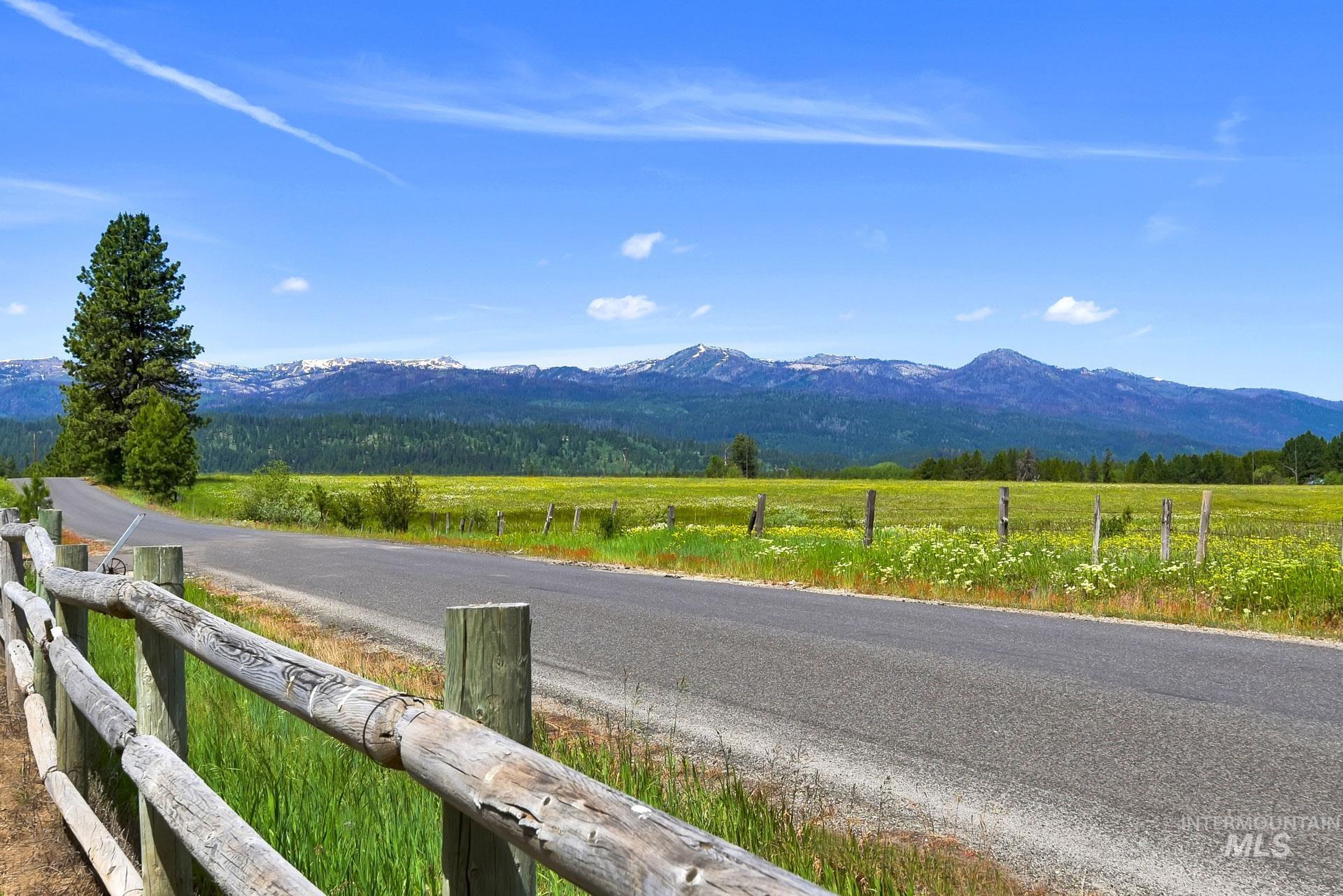 Mountain view featuring rural landscape from front of property