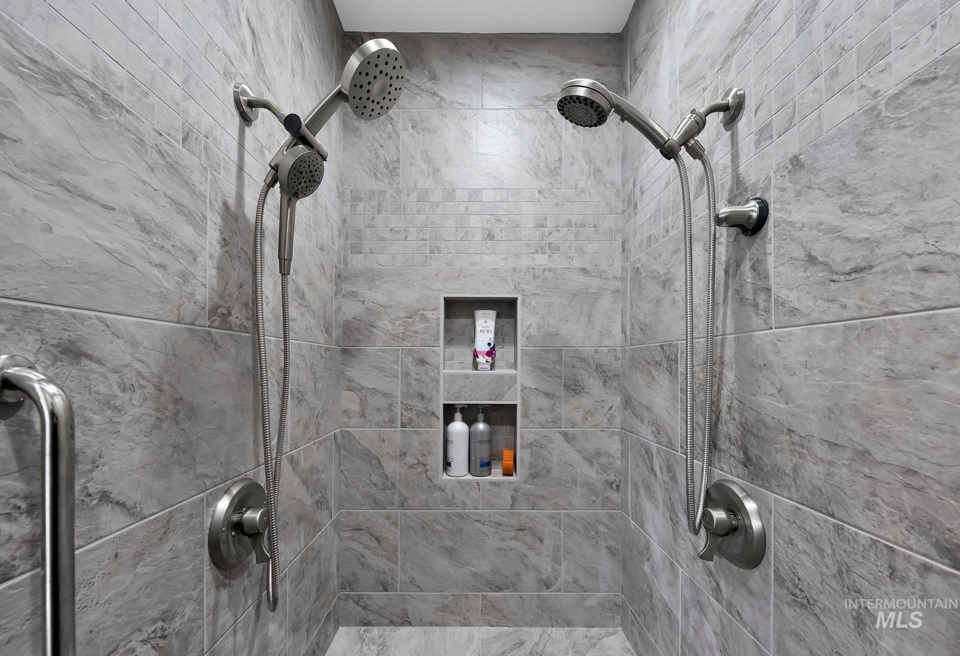 Primary Bathroom with tiled walk in shower