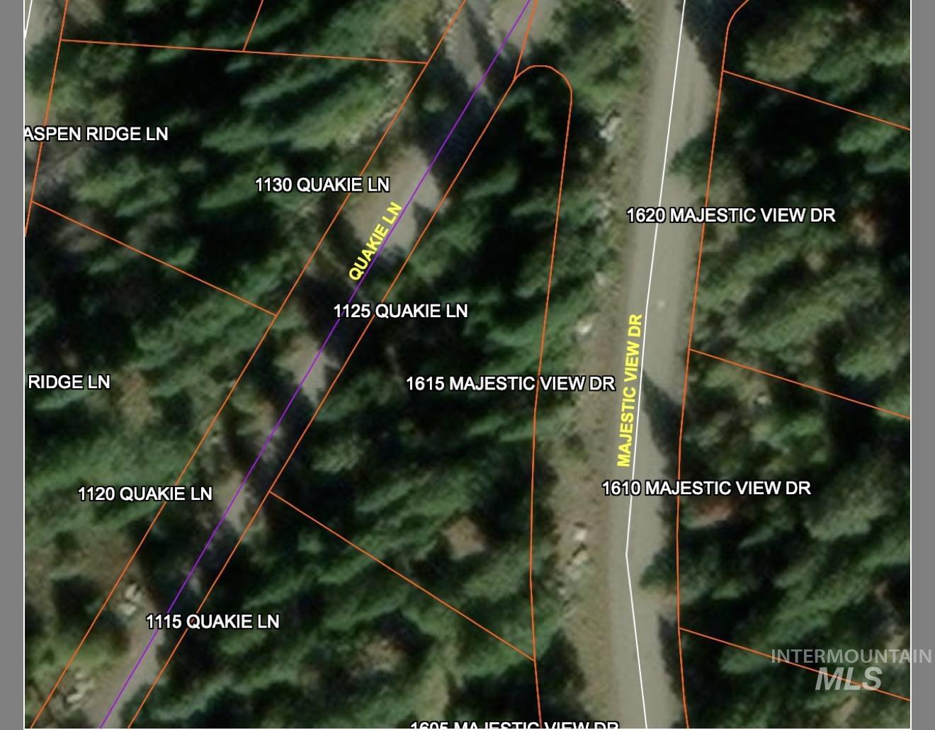 Map of property location featuring property parcel outlined