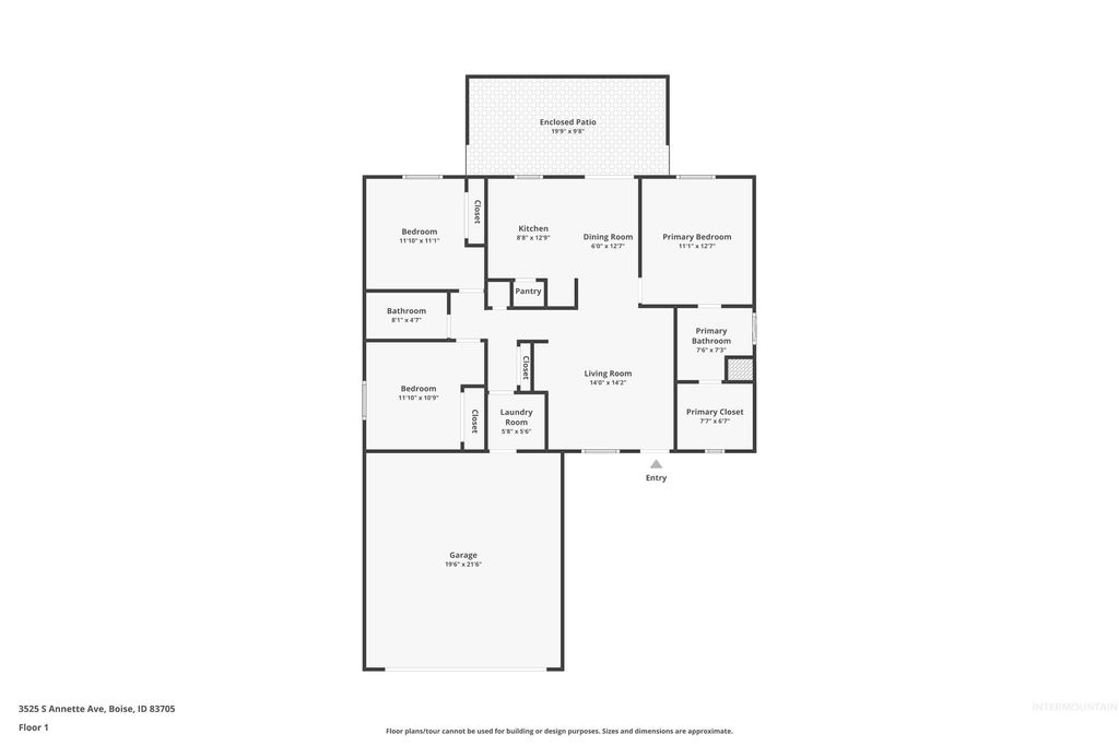 Photo of 3525 S Annette Ave, Boise, ID 83705 (MLS # 98971673)