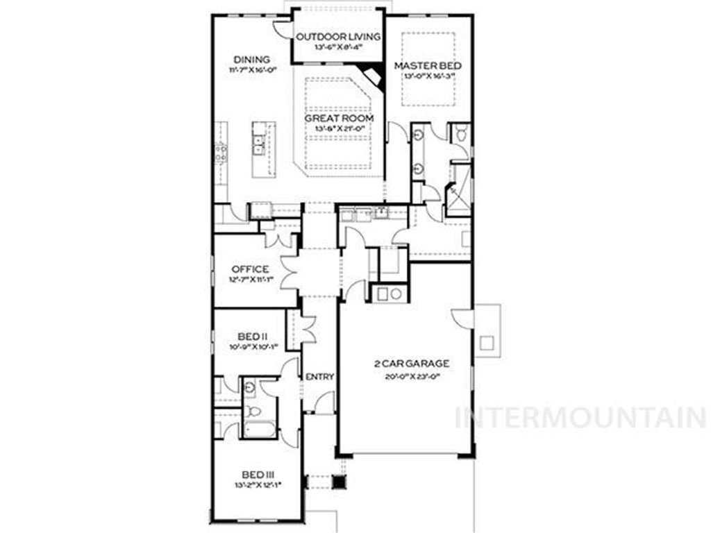 Photo of 10869 W Barnbougle Ln, Kuna, ID 83634 (MLS # 98971838)