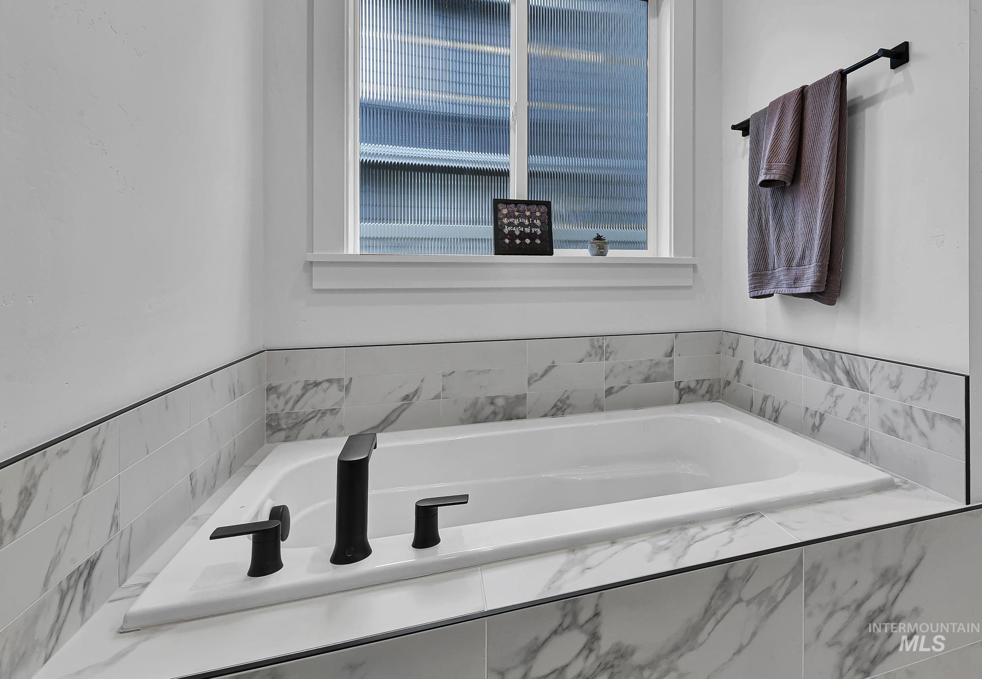 Bathroom with a bath