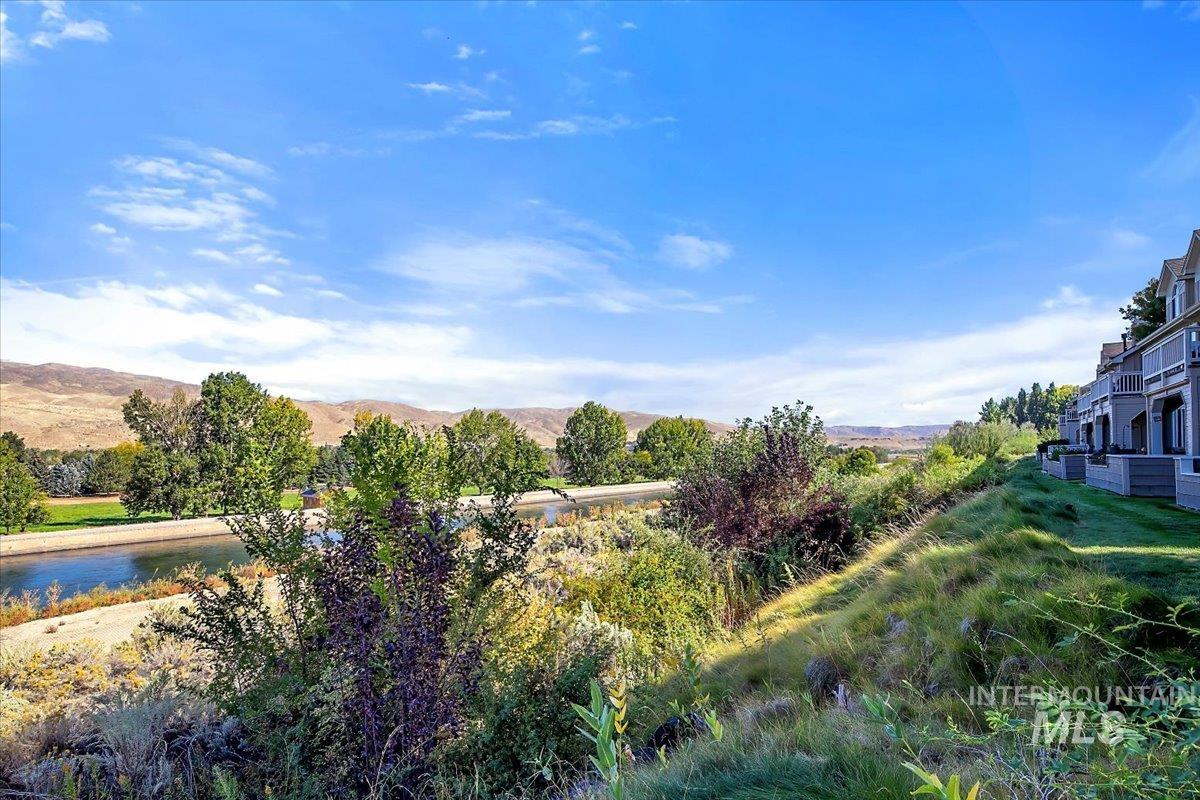 Water view with mountains