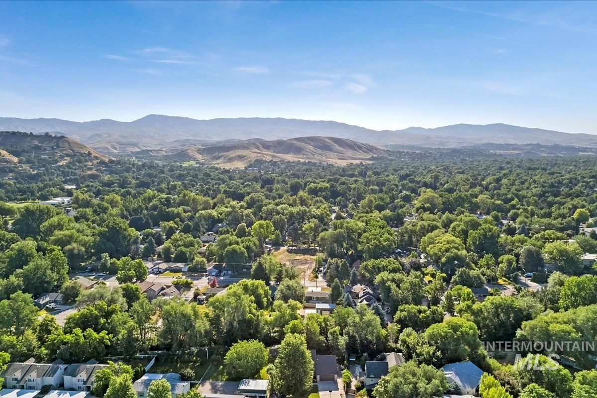 Drone / aerial view of mountains