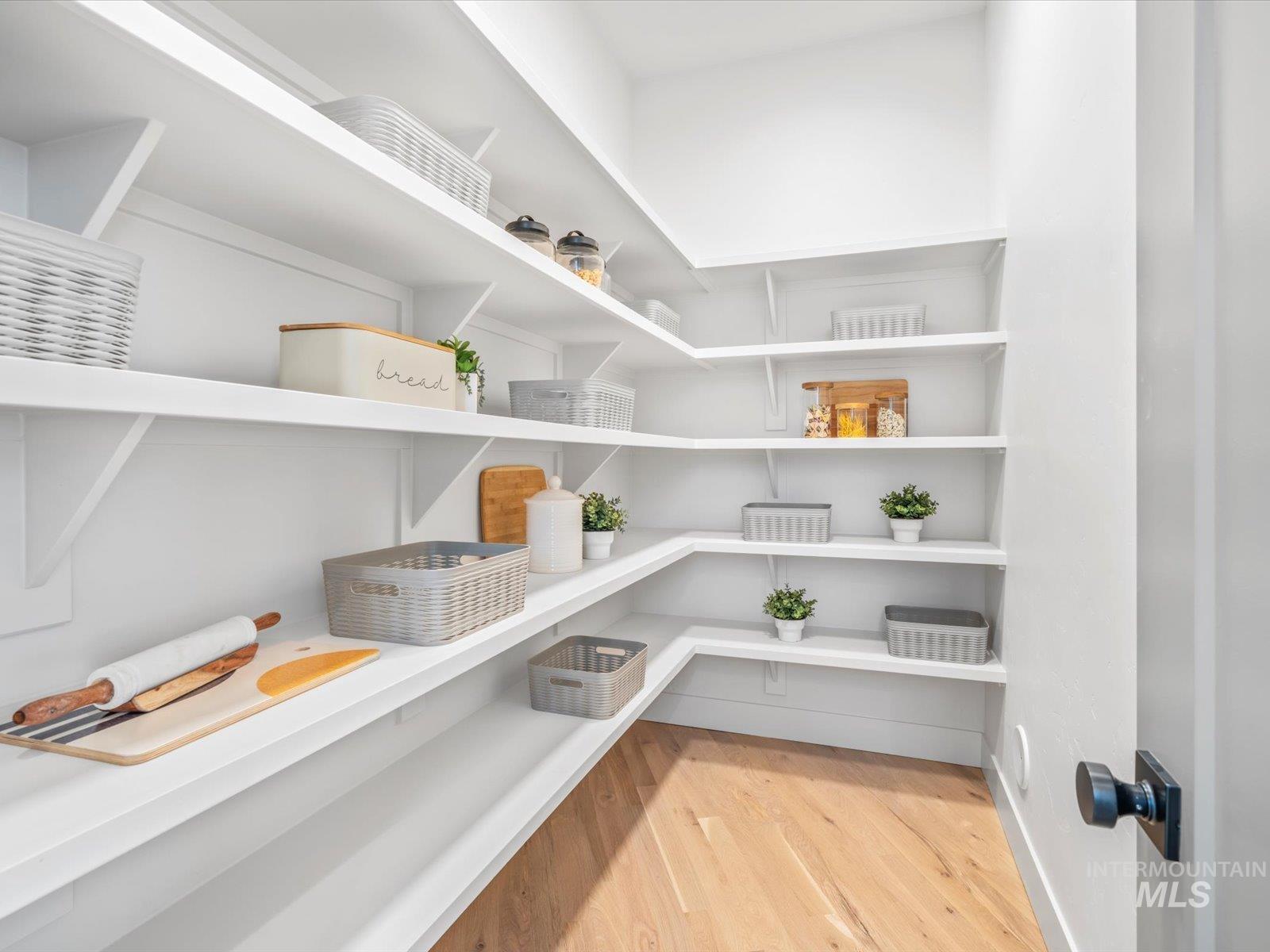 View of storage area