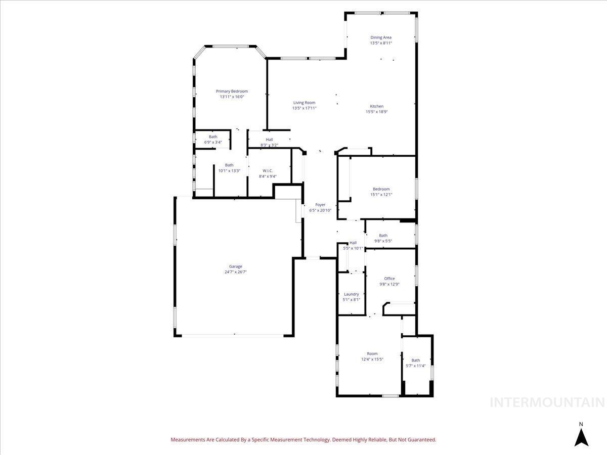 View of room layout