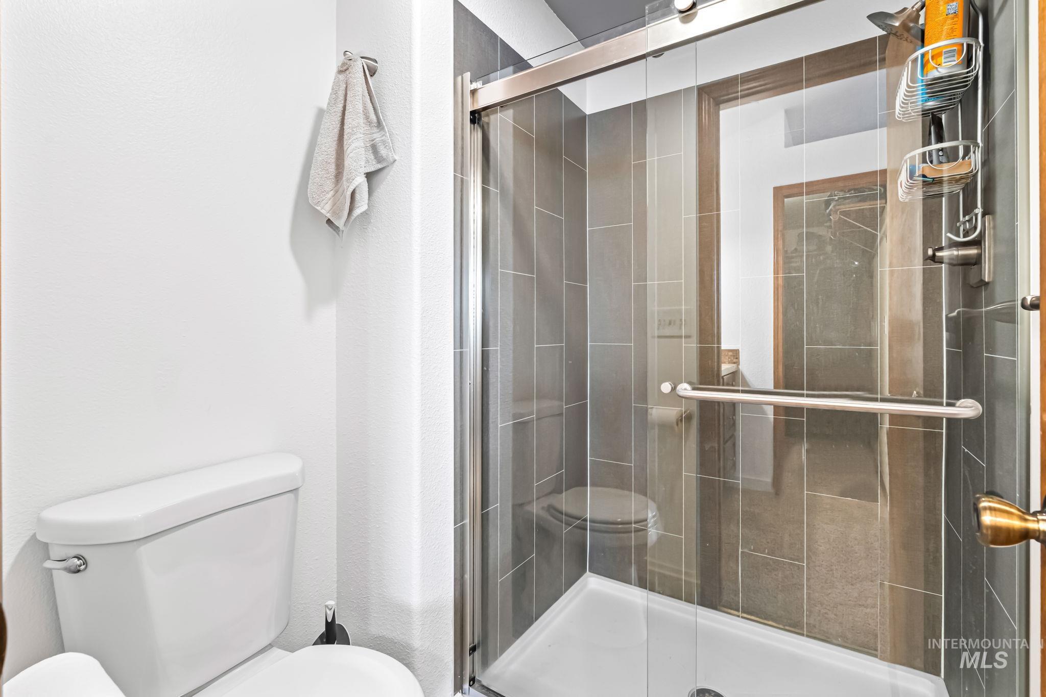 Full bath with a stall shower