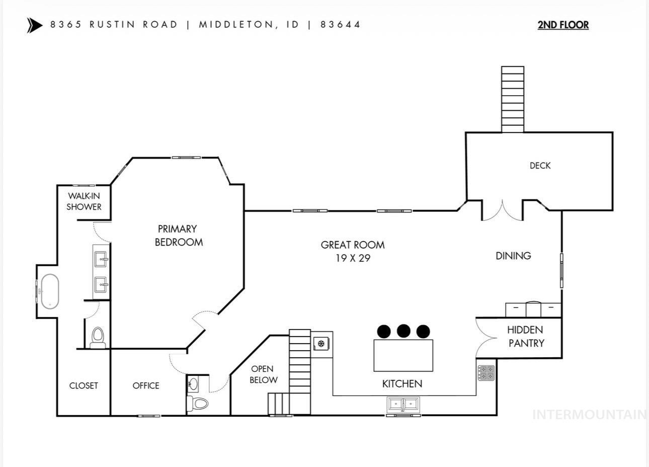View of floor plan / room layout