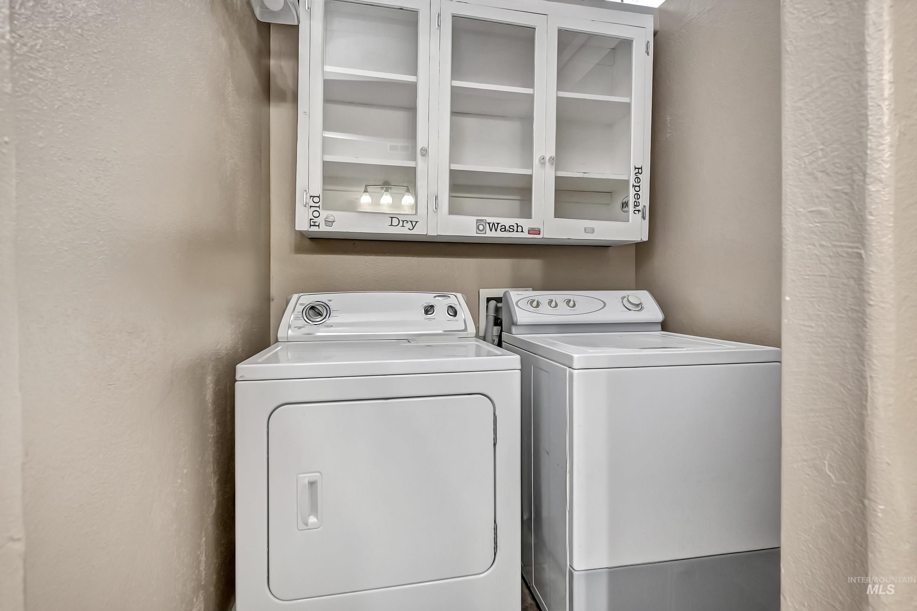 Laundry room located off the main-level ensuite.