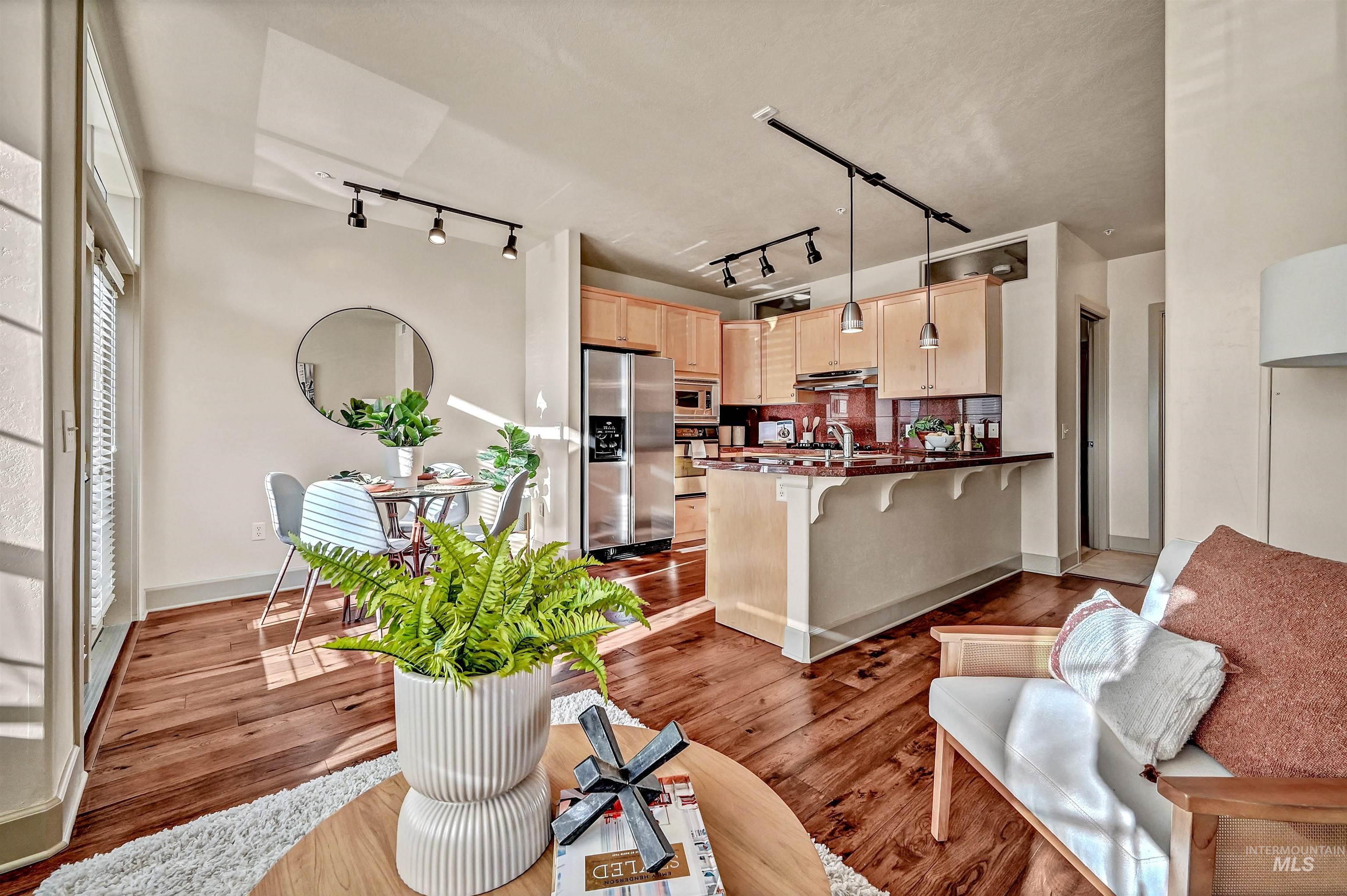 Open concept living area