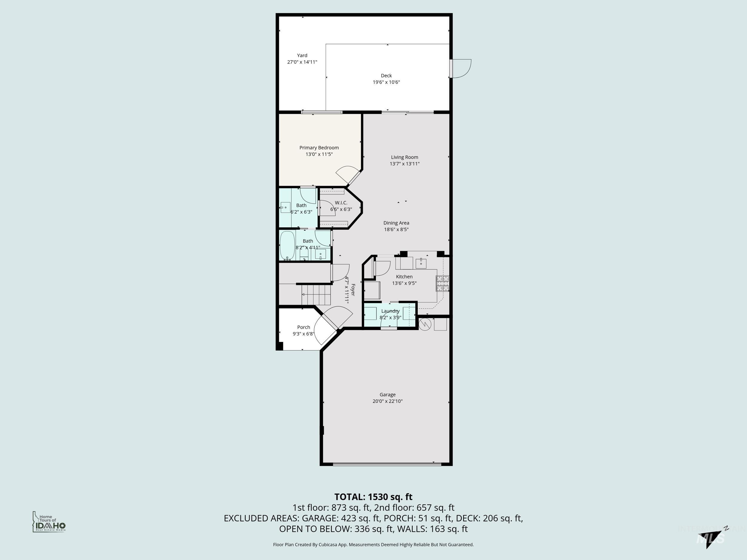 View of home floor plan