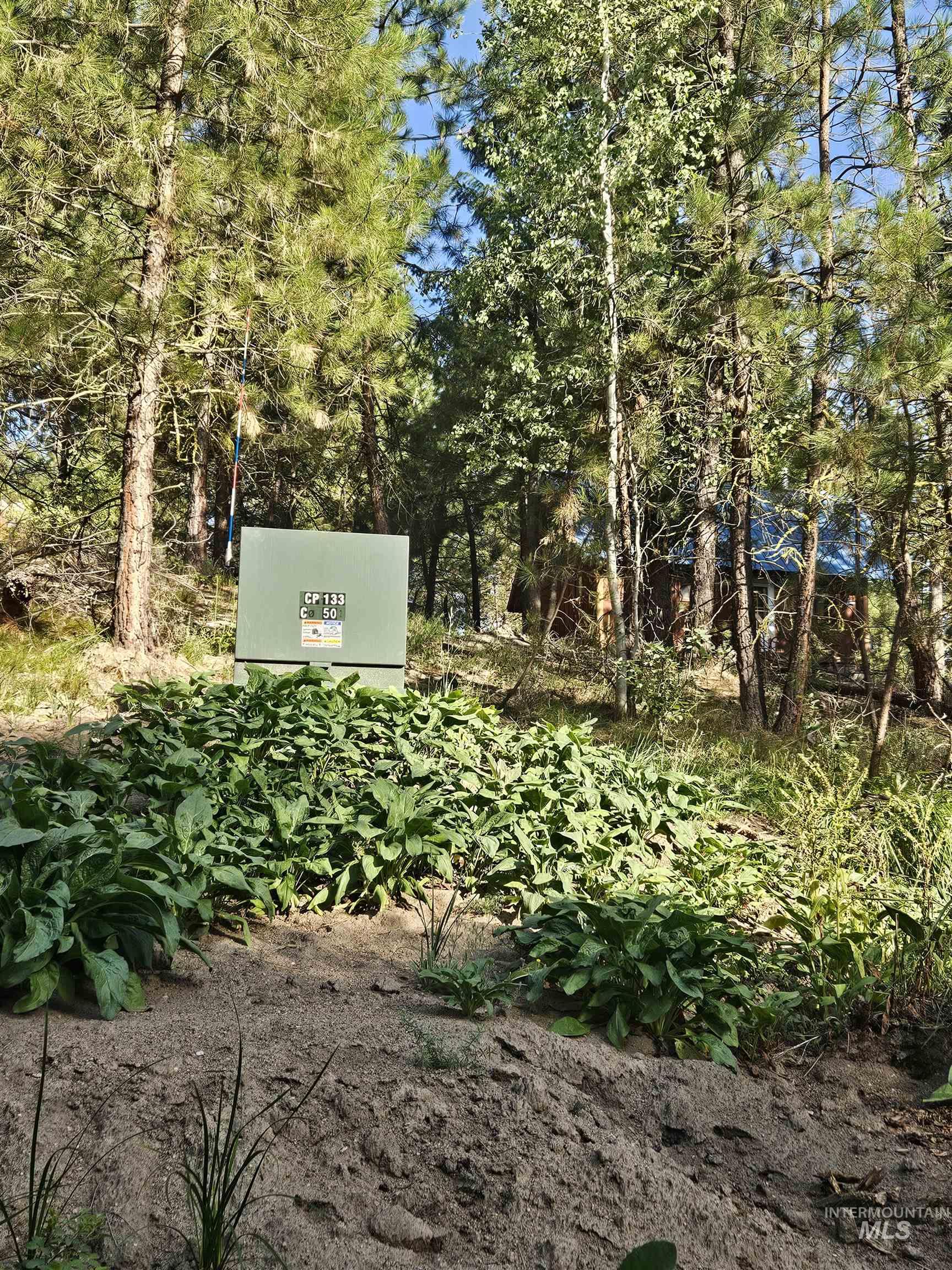 Exterior view of a pad mount transformer