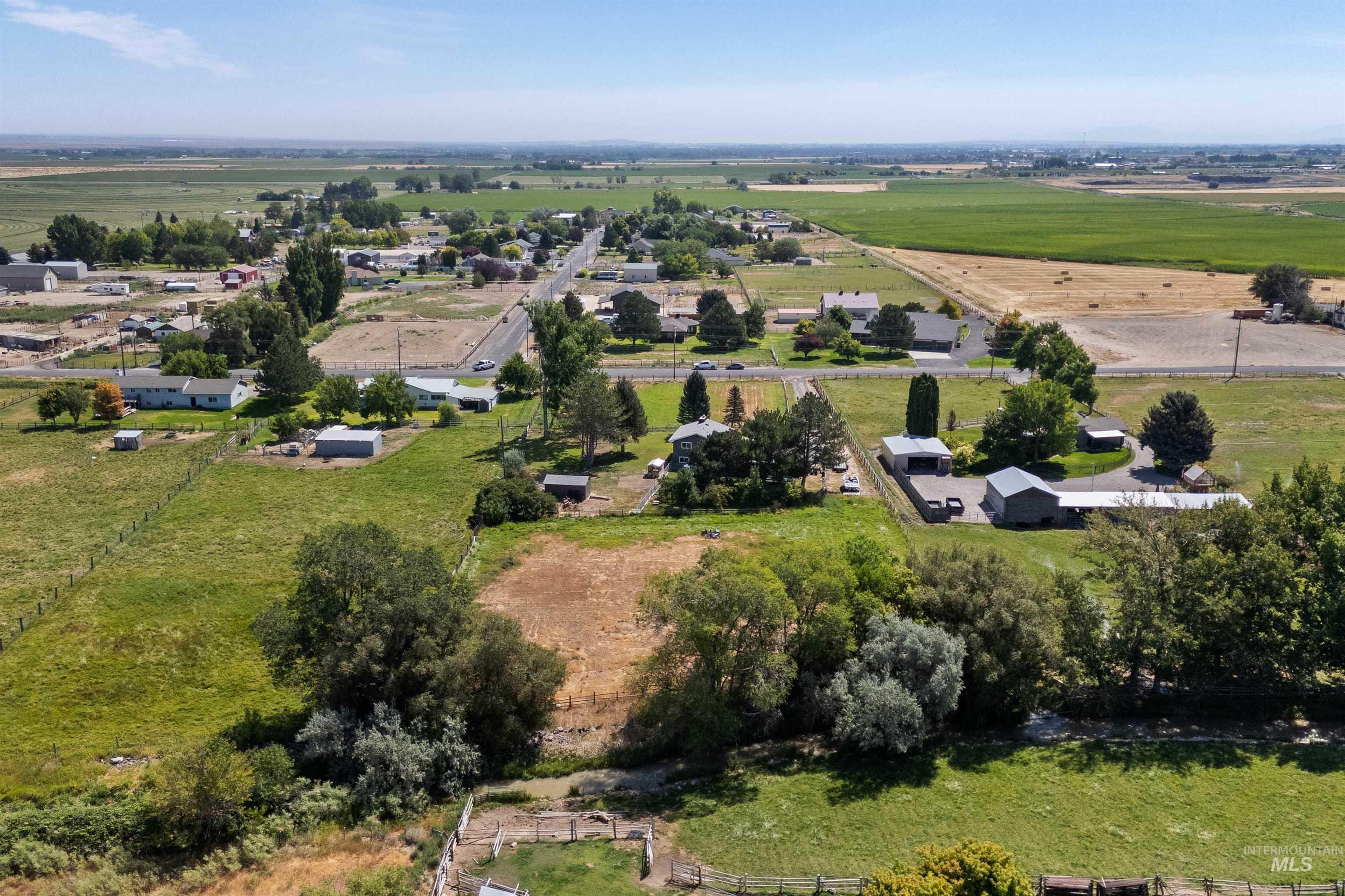 View of rural area with agricultural land