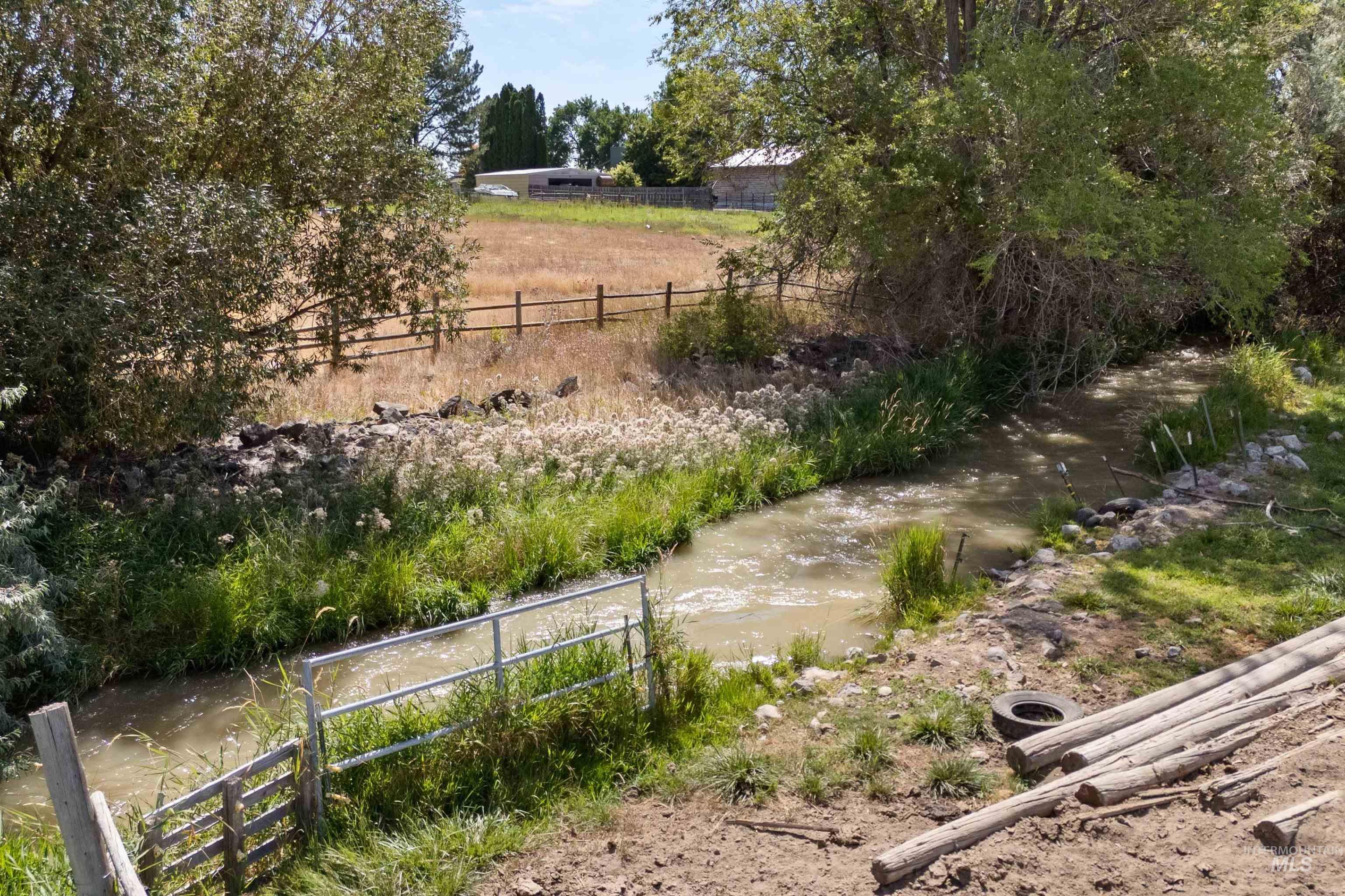 View of yard featuring a water view