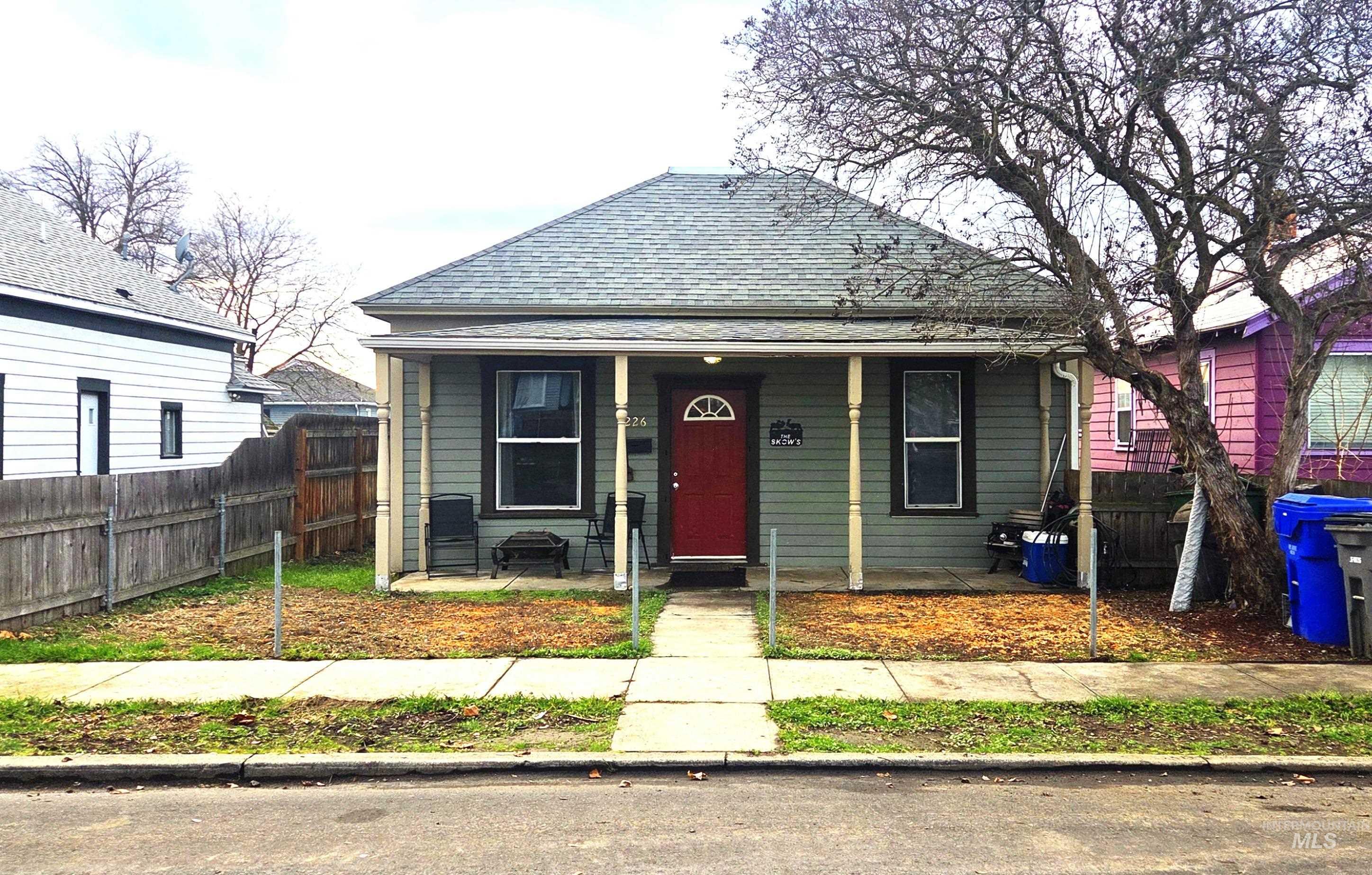 Bungalow with covered porch updated composition roof