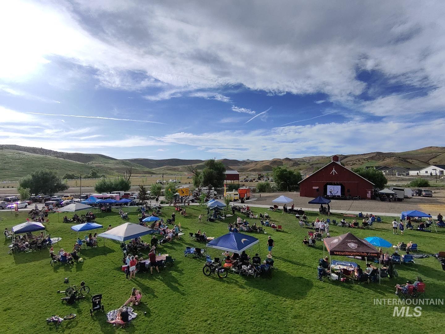 Bird's eye view of mountains