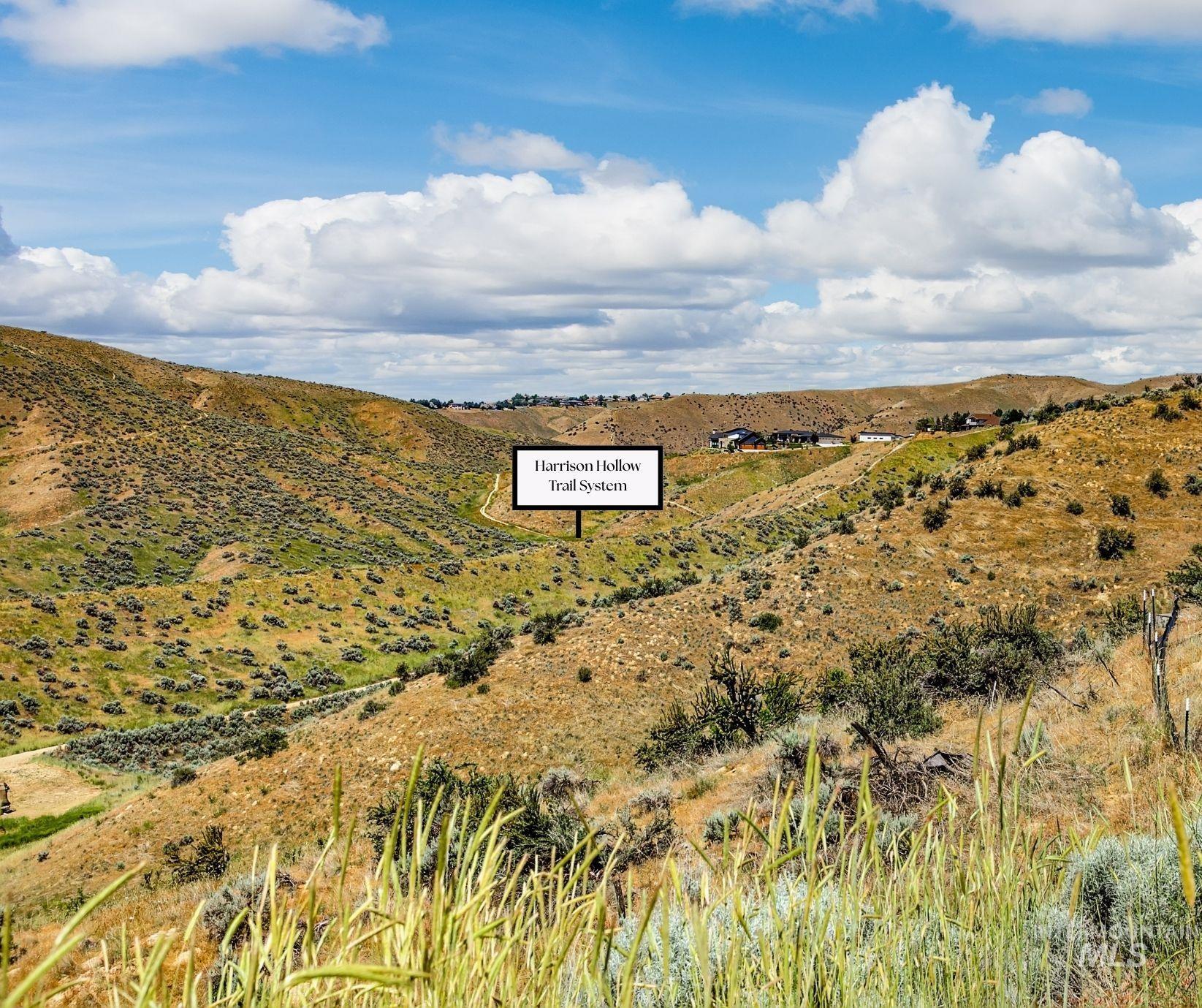 Exterior view of a mountain backdrop