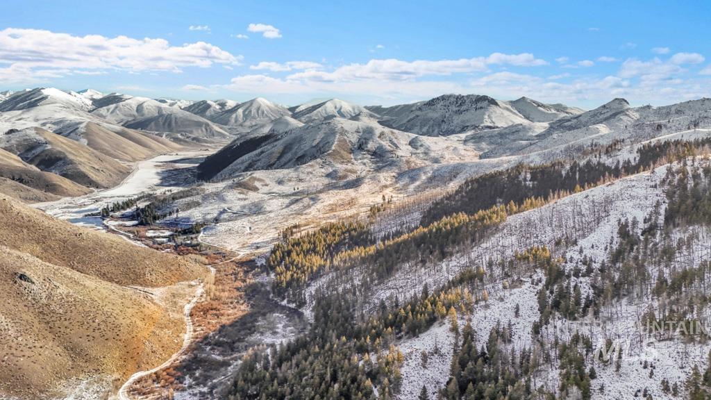 View of mountain background