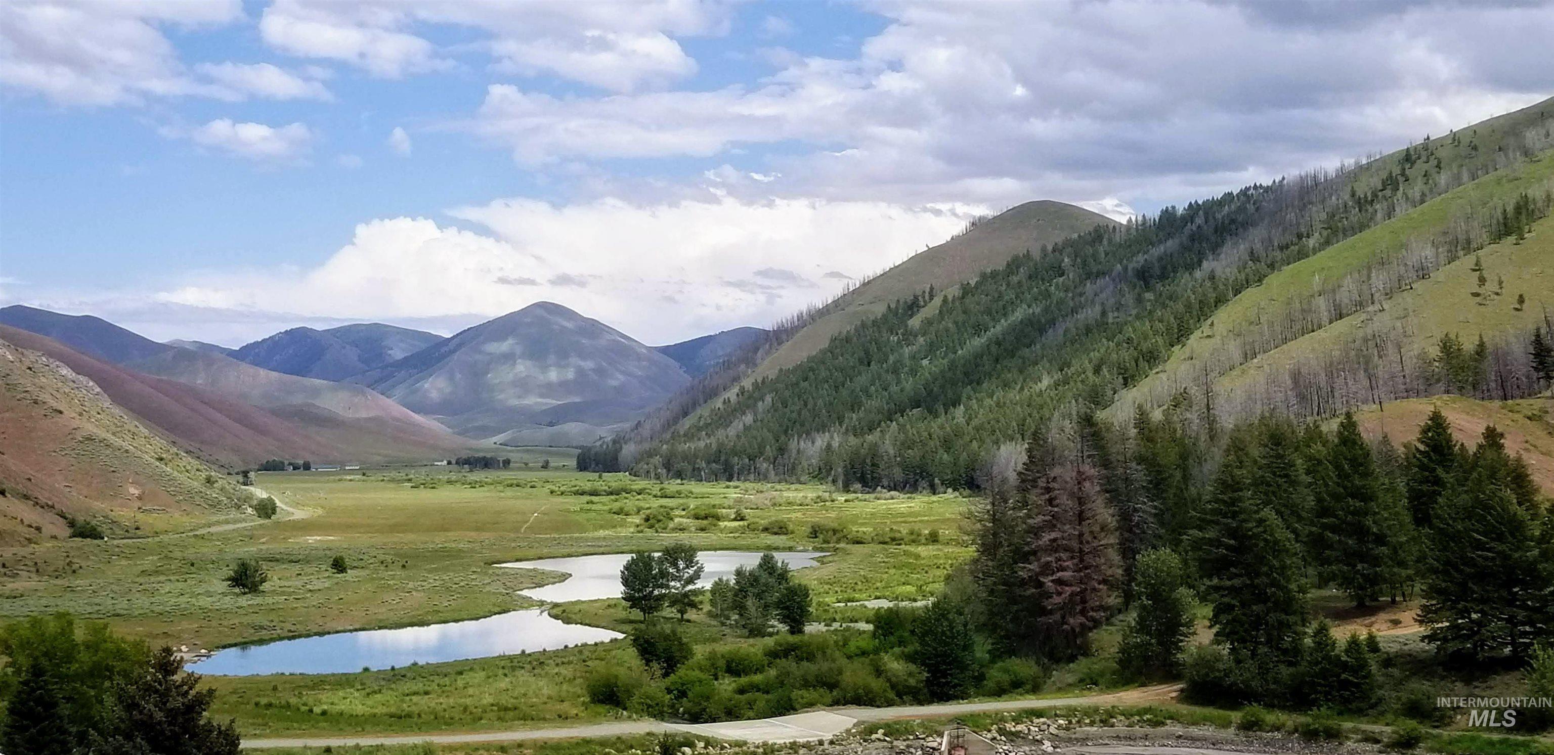 Mountain view featuring rural landscape