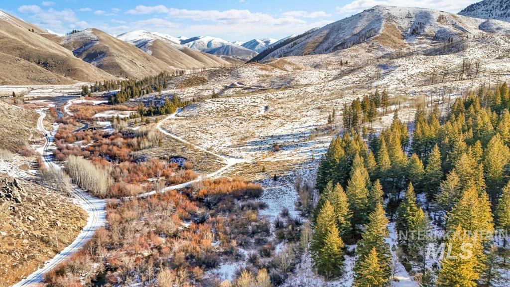 View of mountain backdrop