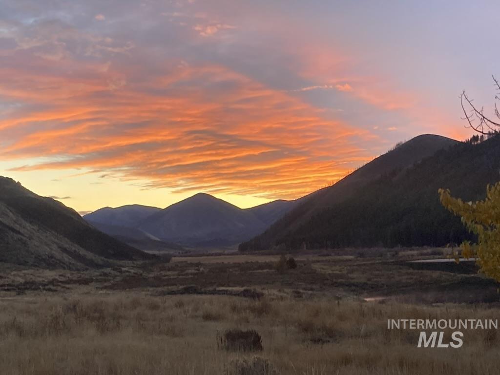 View of mountain background