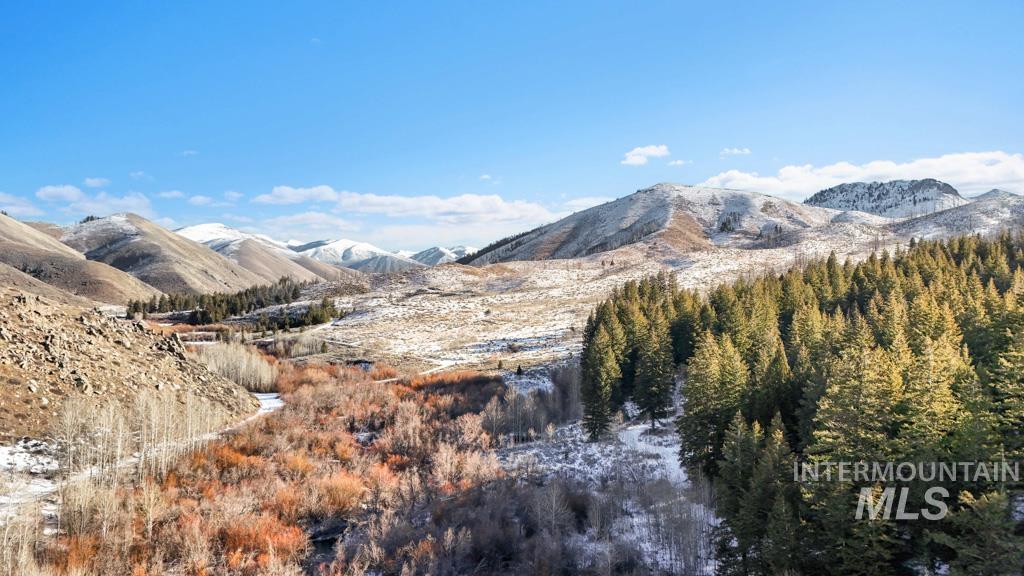 View of mountain background