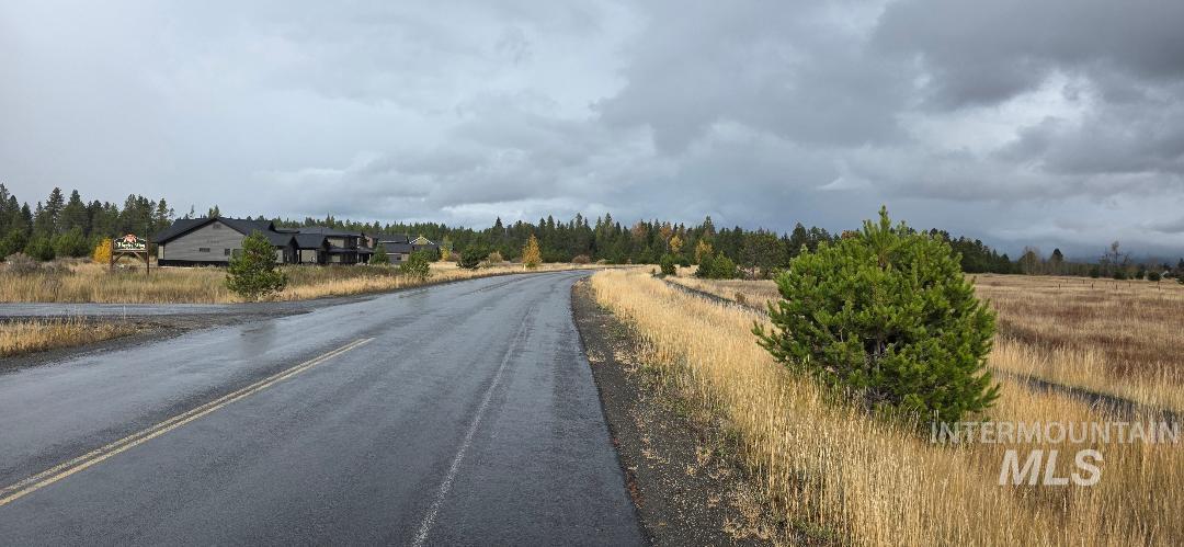View of asphalt road