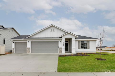 Photo of 6686 W Plateau Creek Dr, Meridian, ID 83646 (MLS # 98983747)