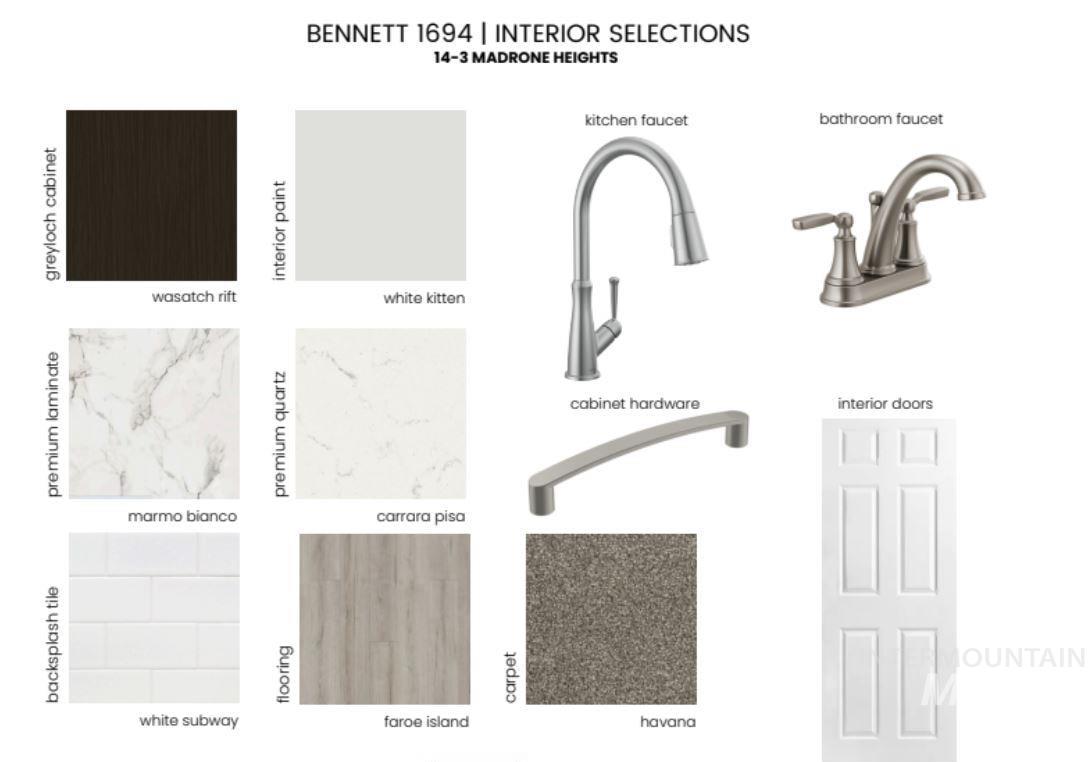 View of a document with a collage of images