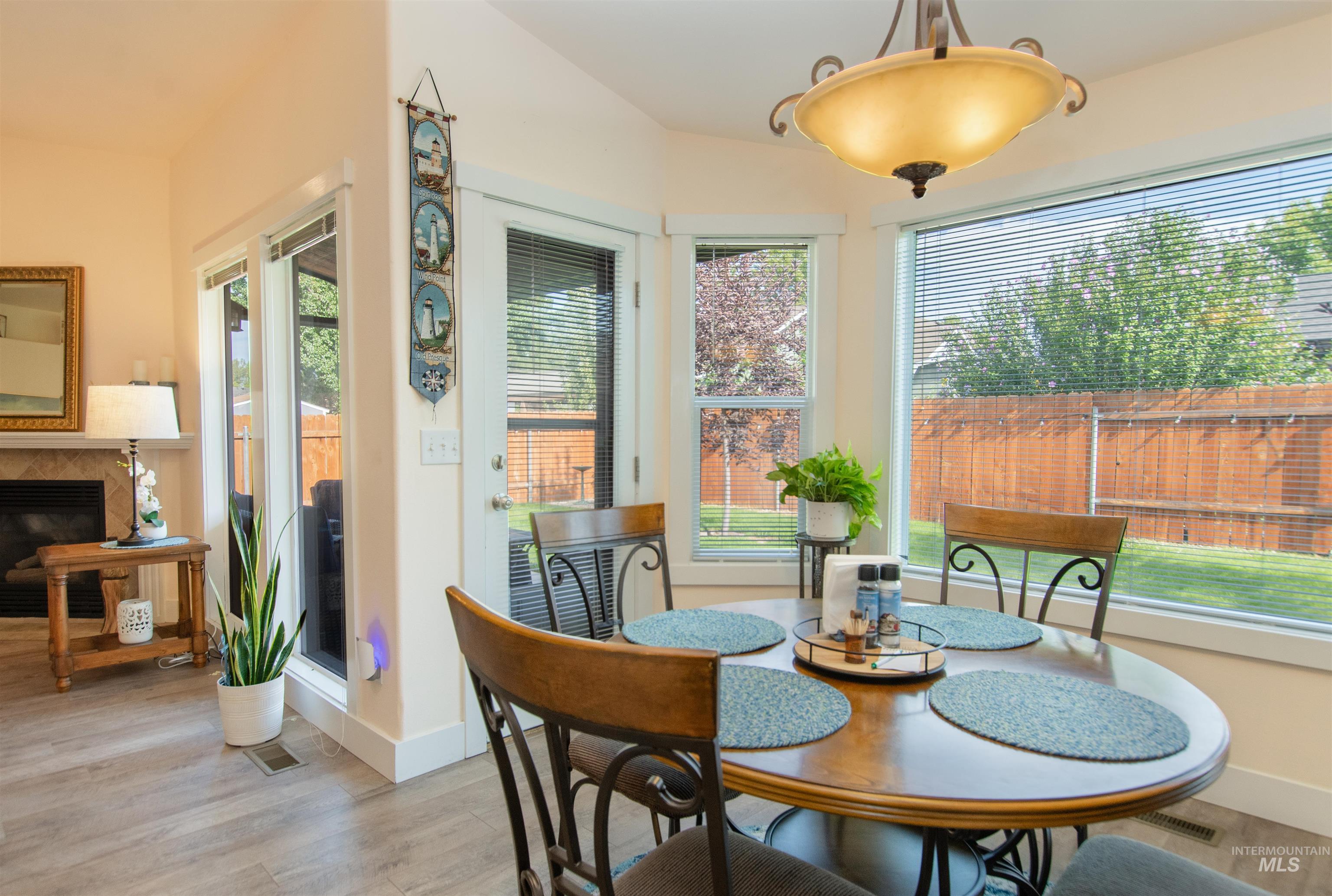 View from dining room