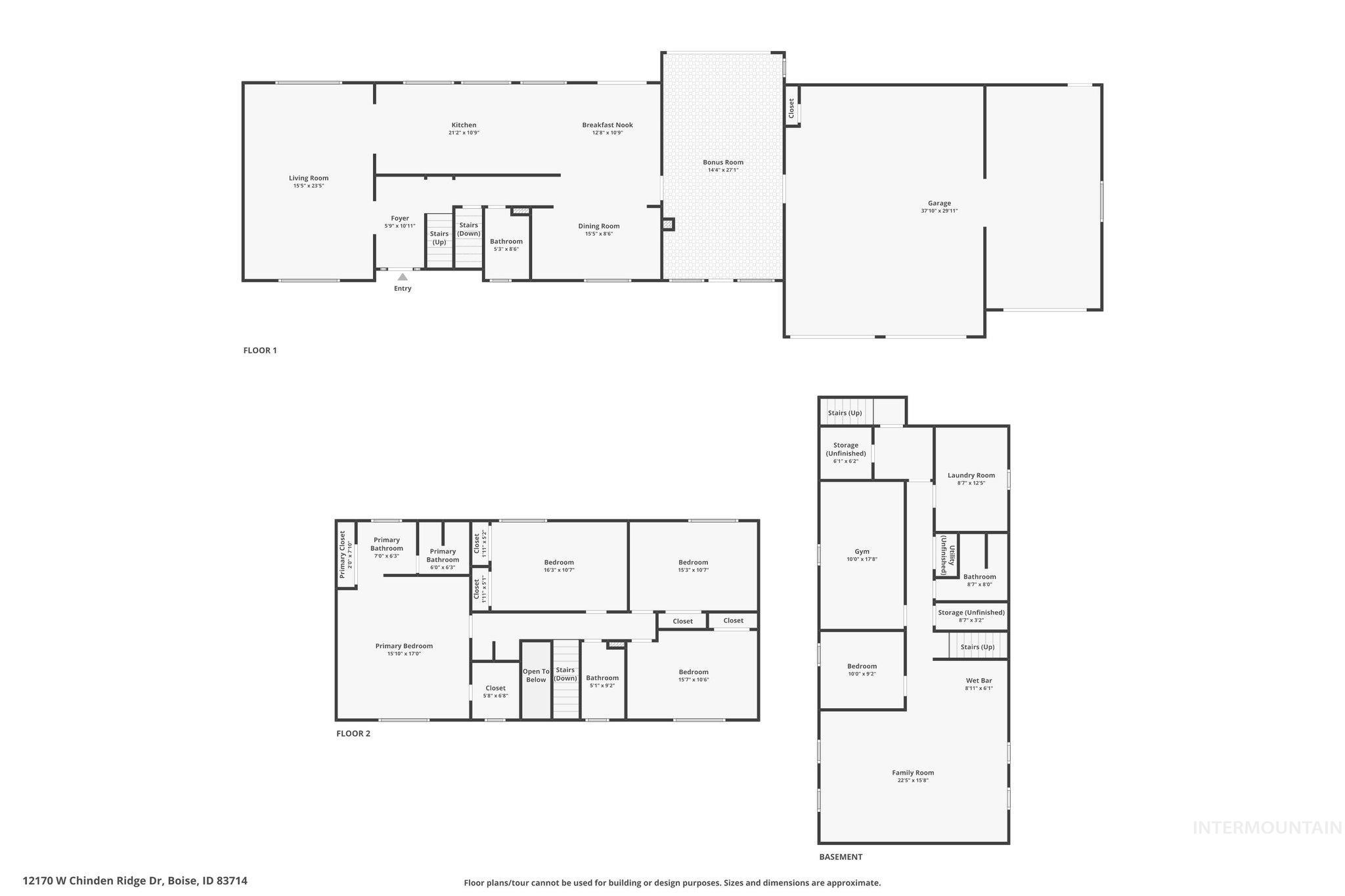 View of home floor plan