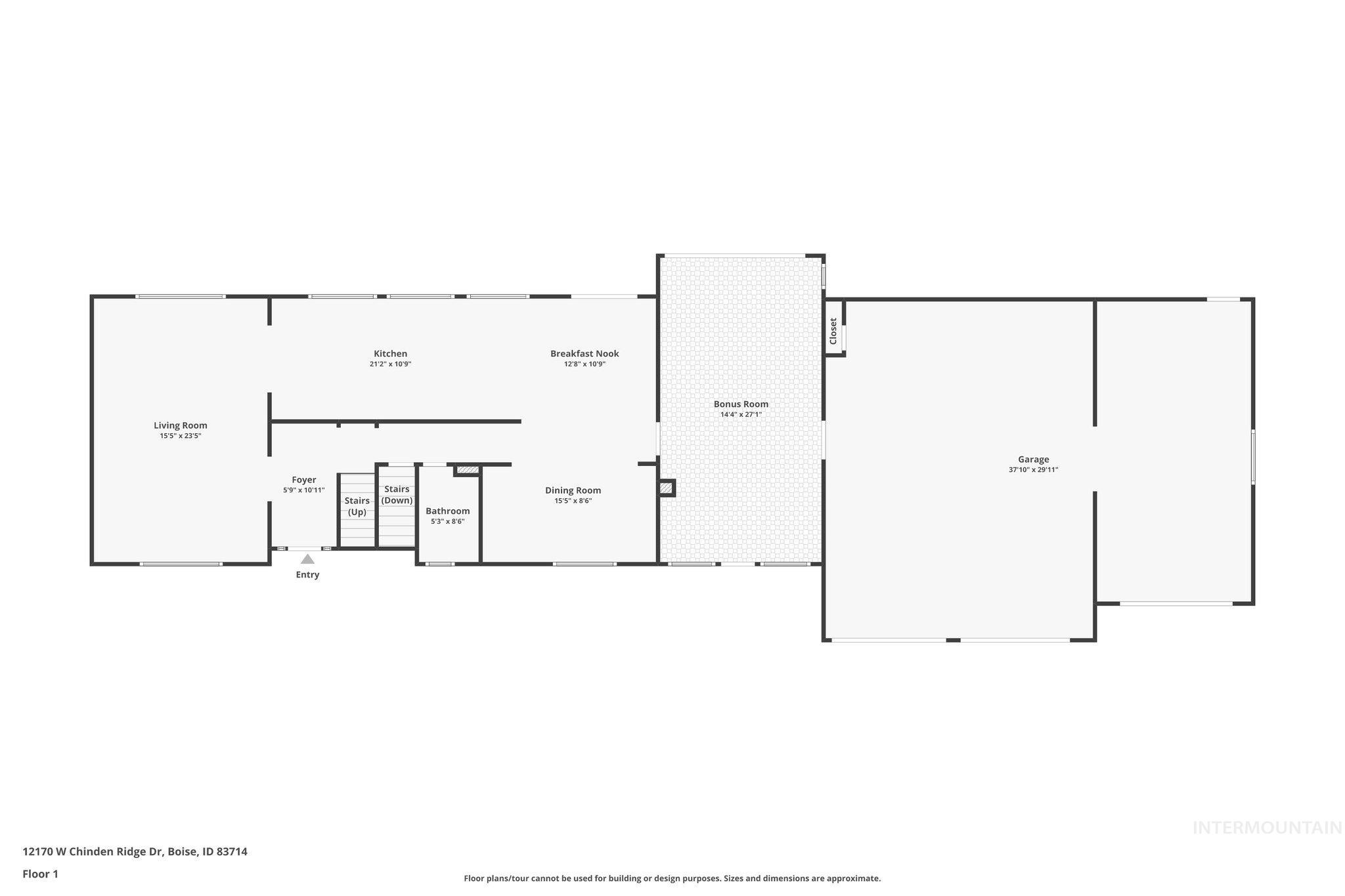 View of room layout