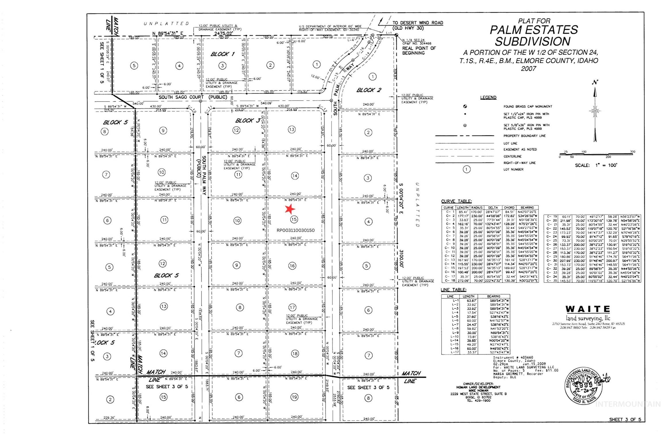 Lot 15/Blk 3 S Palm Way