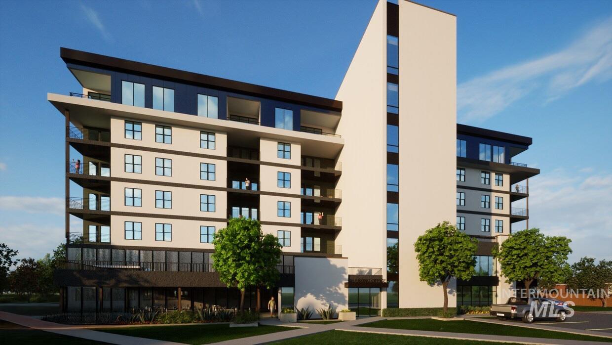 View of apartment building / complex