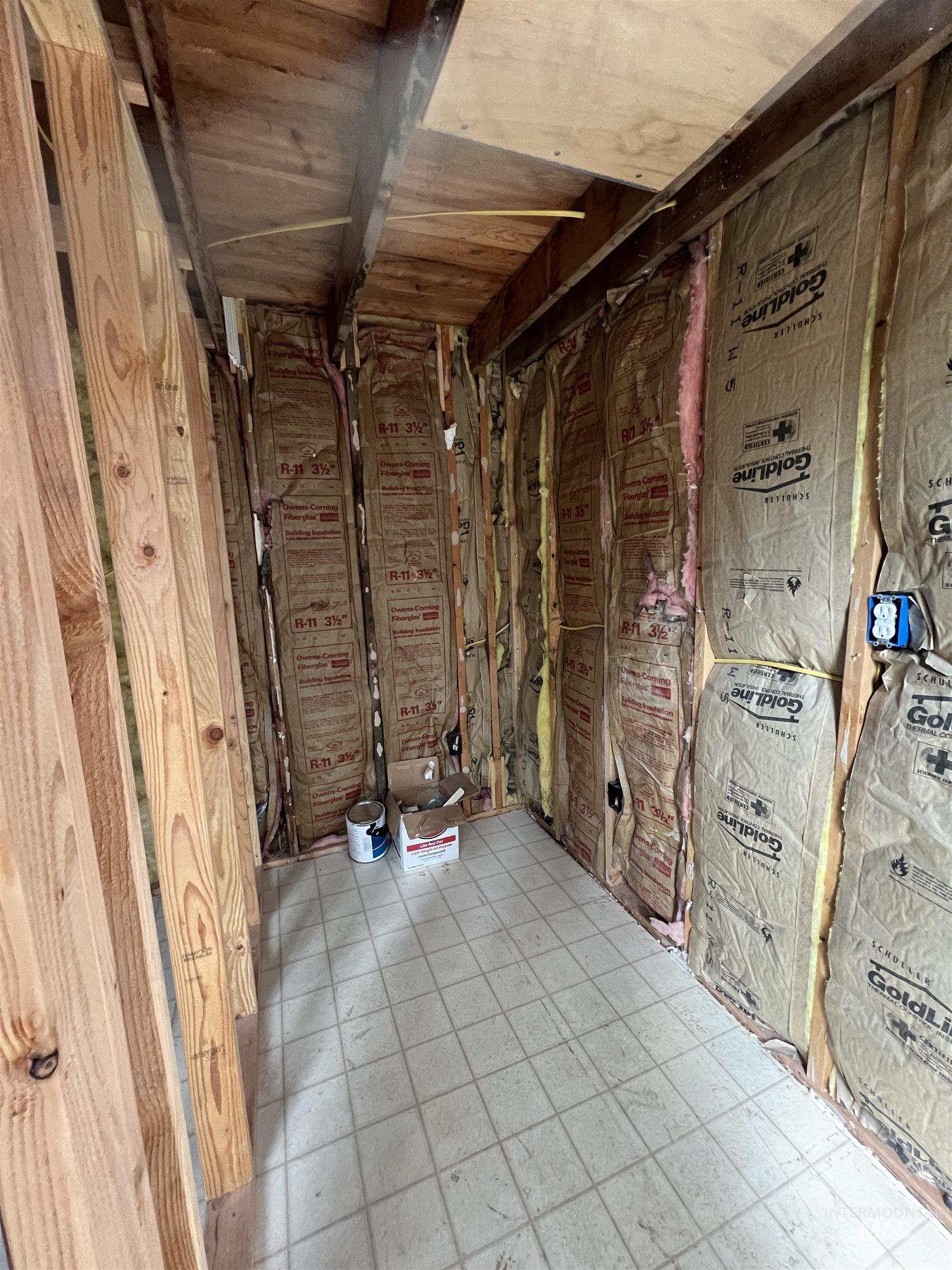 Unfinished Cabin Area