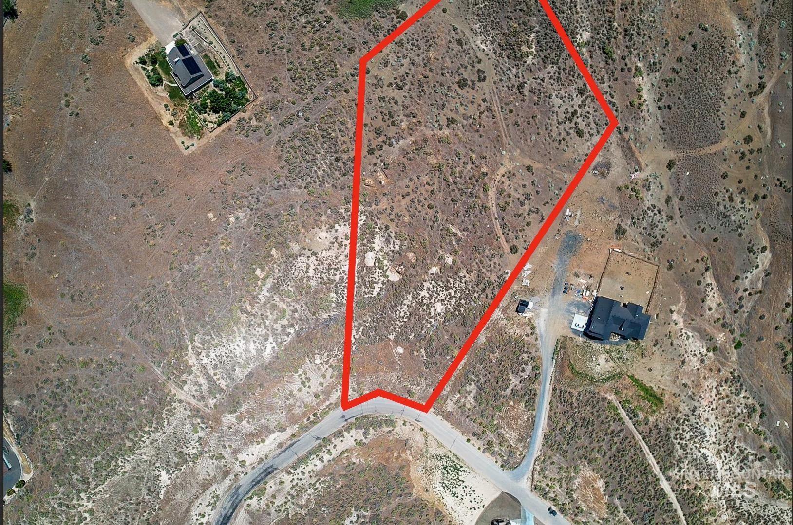 Map / location with property boundaries highlighted