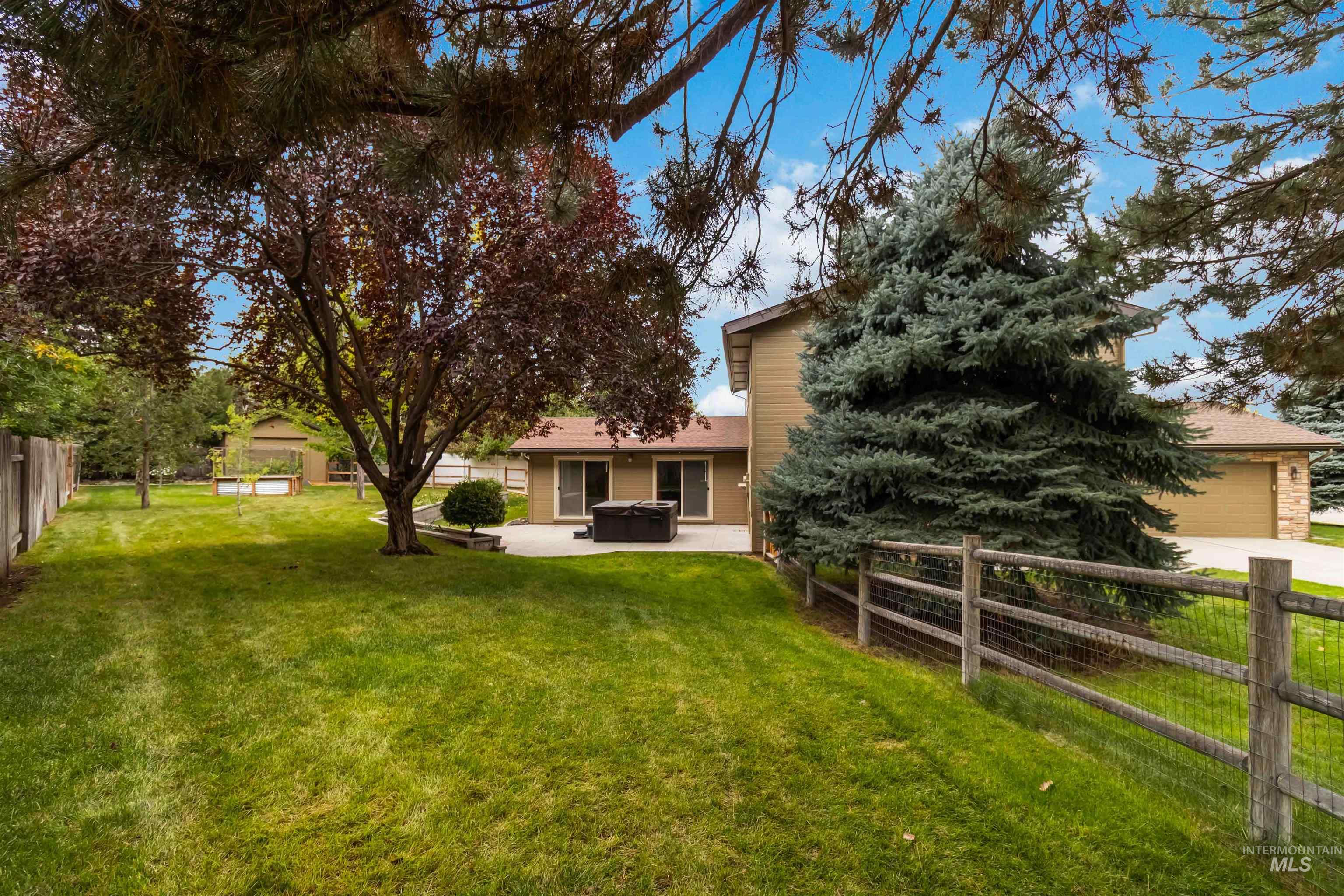 View of yard featuring a patio area