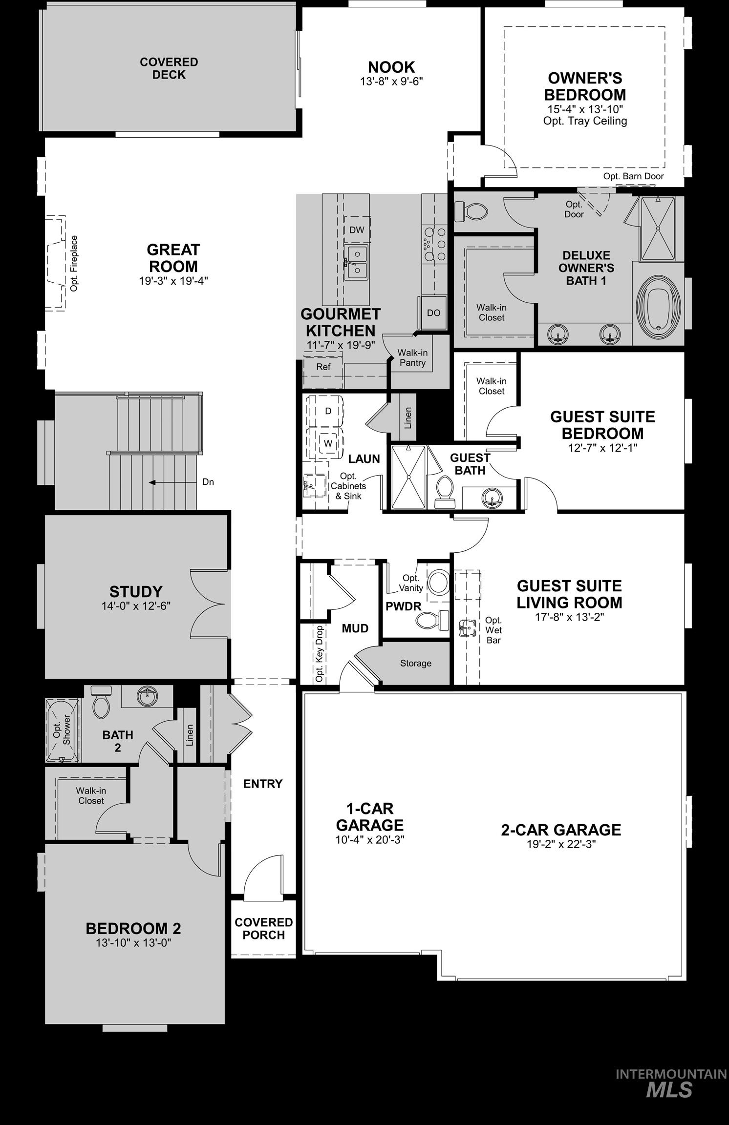 View of home floor plan