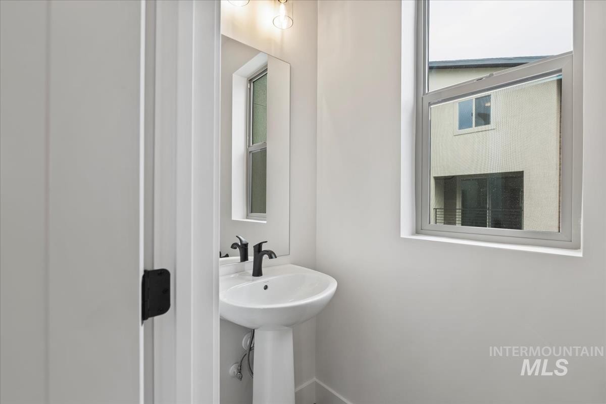 Bathroom with baseboards
