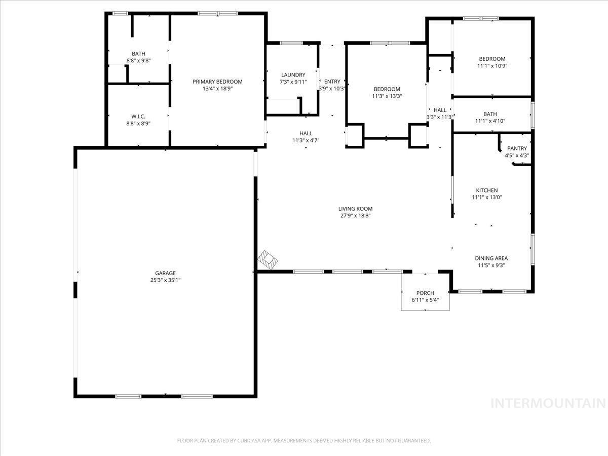 View of home floor plan