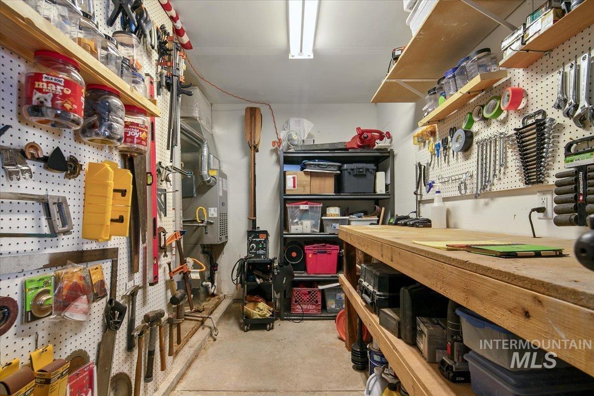 View of storage area