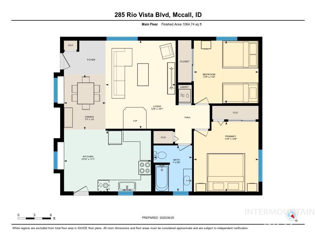 View of home floor plan