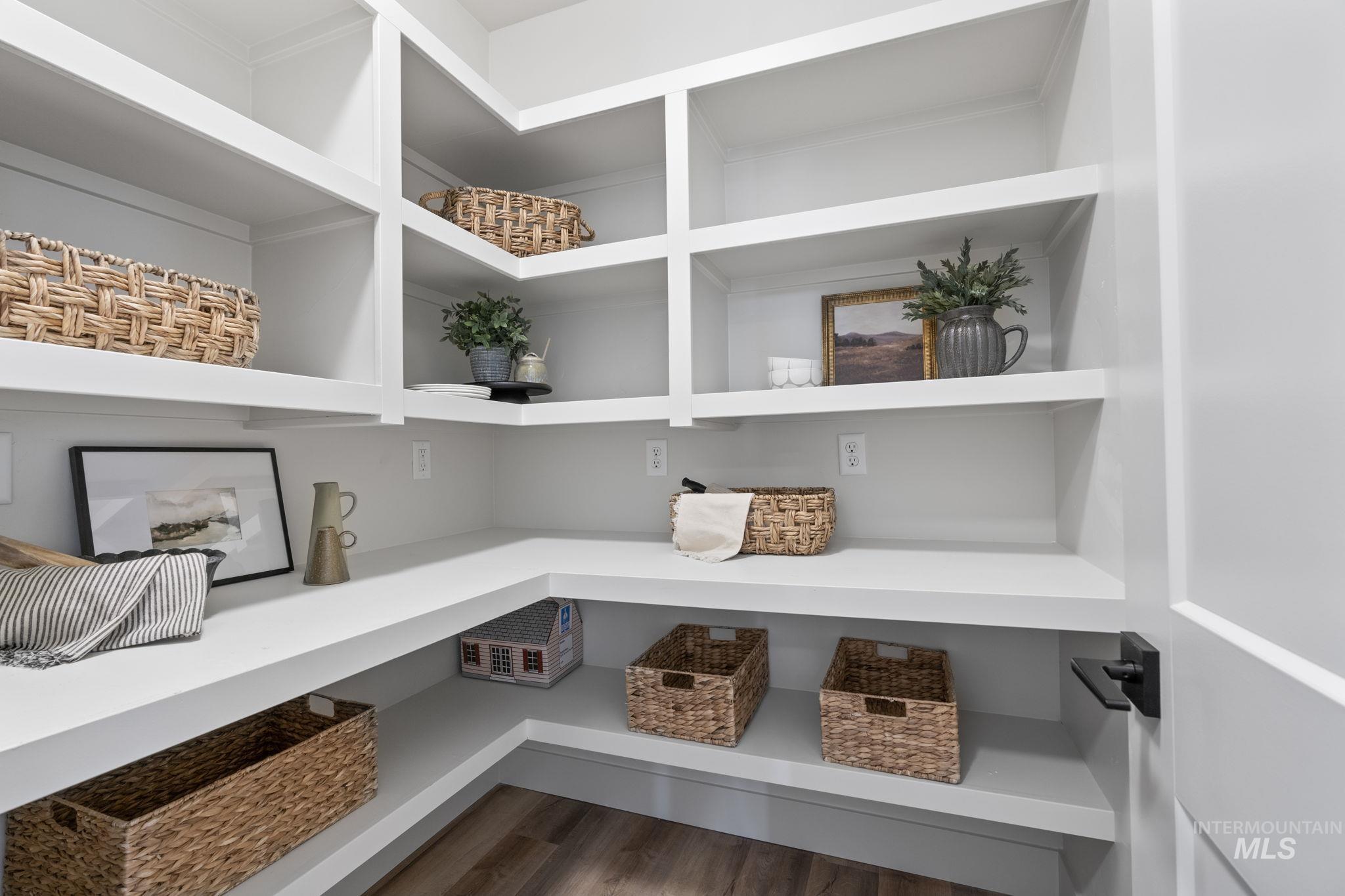 View of storage area