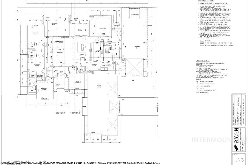 View of home floor plan