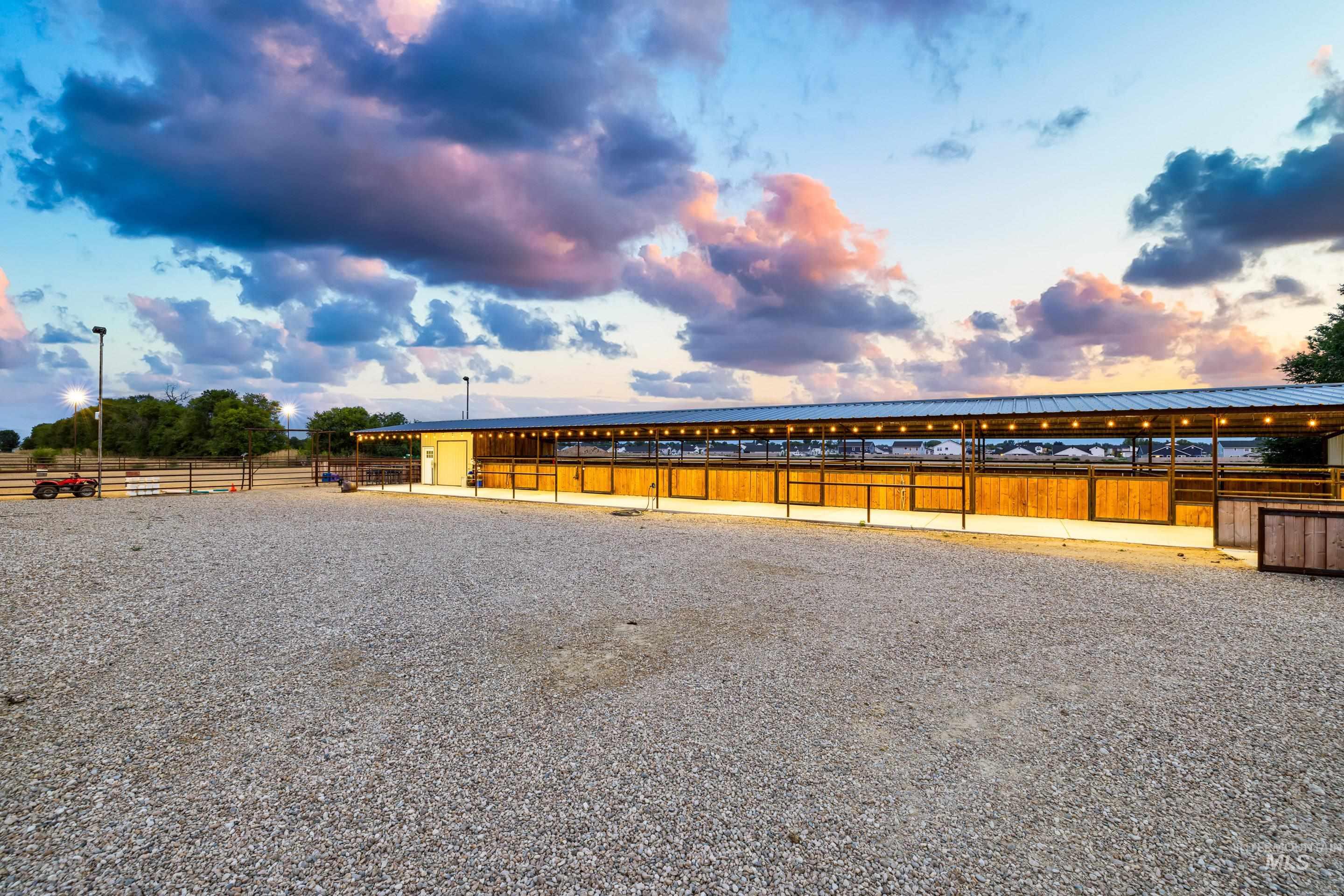 View of front of house with an exterior structure and an outdoor structure