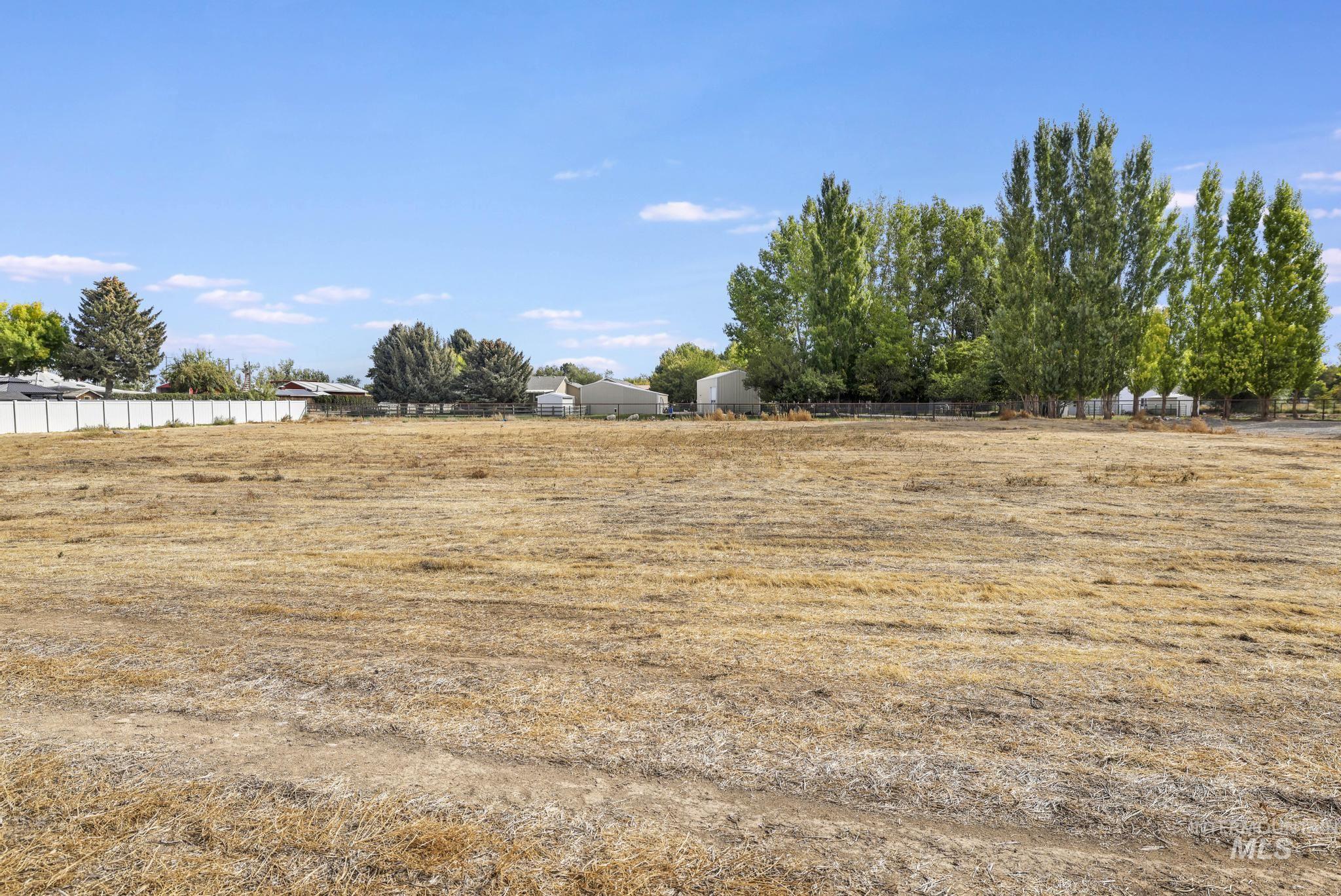 View of yard featuring a view of countryside