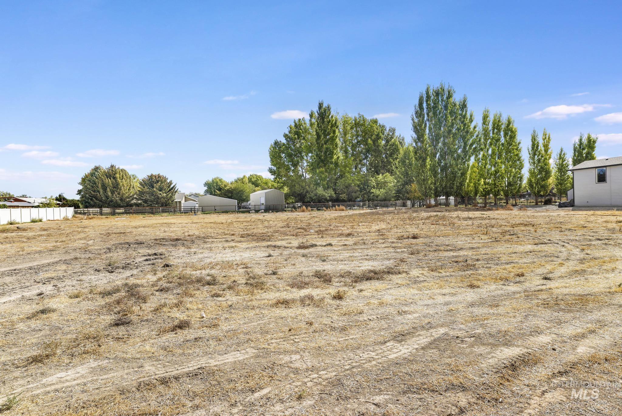 View of yard featuring a view of countryside