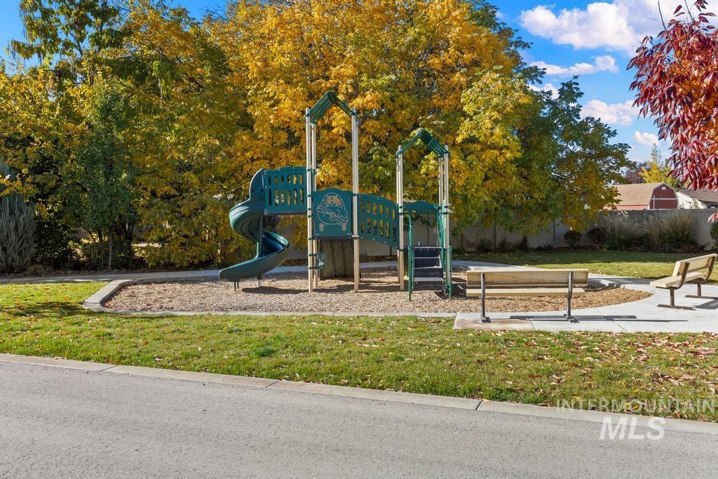 Community play area featuring a yard