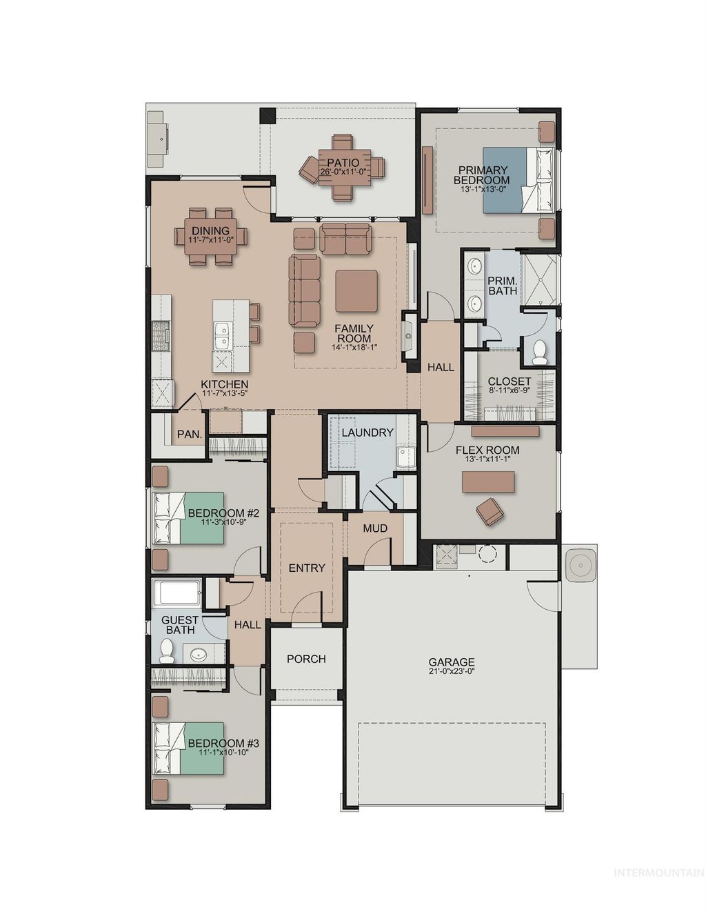 Photo of 983 E Crescendo St, Meridian, ID 83642 (MLS # 98979685)