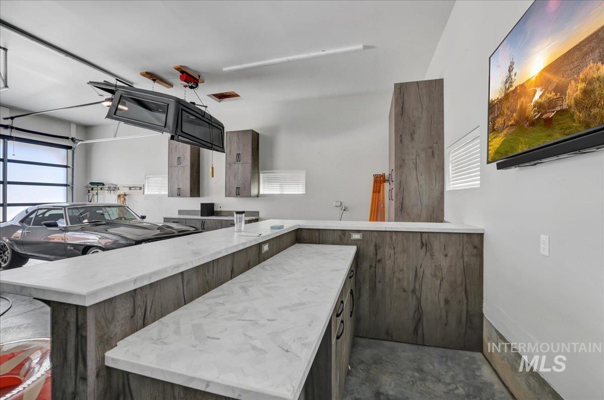 Shop With Built-In Bar